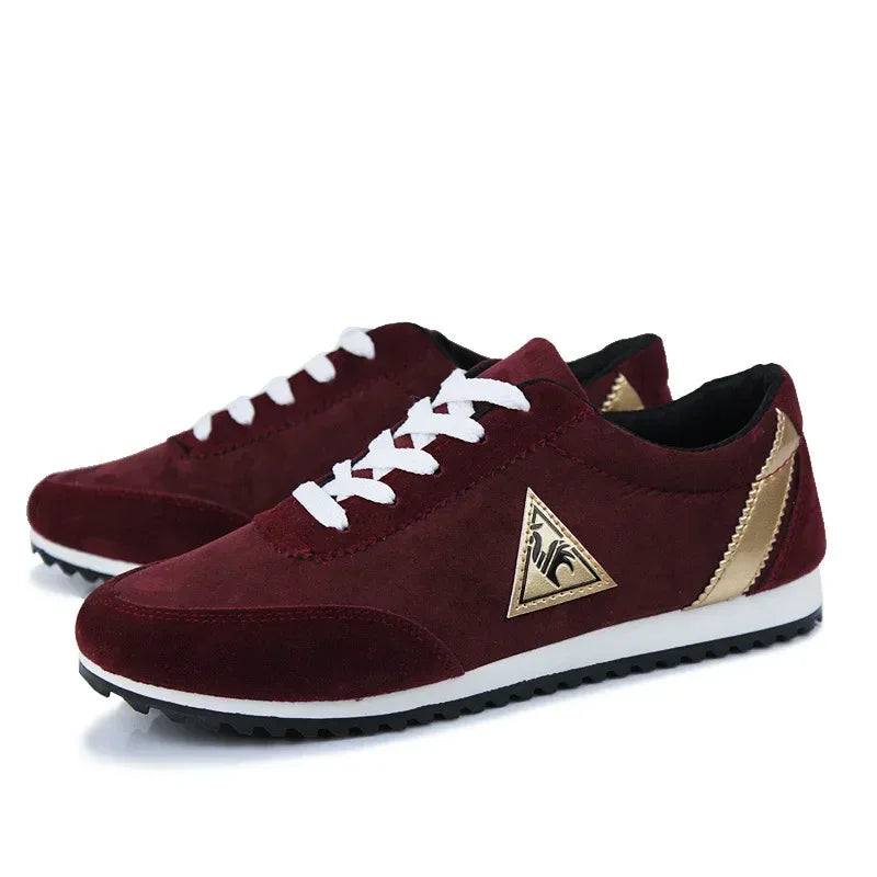 Men Trendy Sneakers Lightweight Suede Running Shoes Men Sports Shoes Comfort Casual Men's Shoes Designer Sneakers Male Footwear - Golden Bridge Store