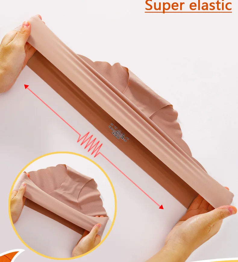 Damen Unterwäsche Set 2025 - 7PCS/Set Seamless Silk Briefs elegant Panties Comfortable