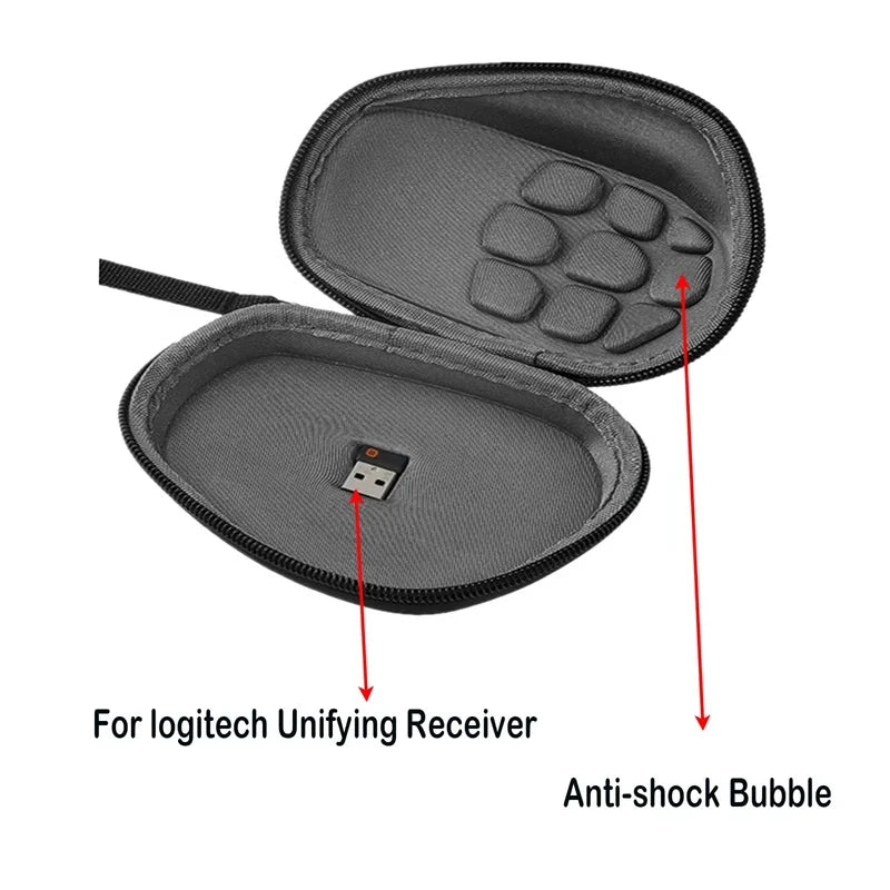 Maus-Tasche 2025: Portable Hard EVA Travel Case - Logitech MX Master 3S Waterproof Dustproof Collection