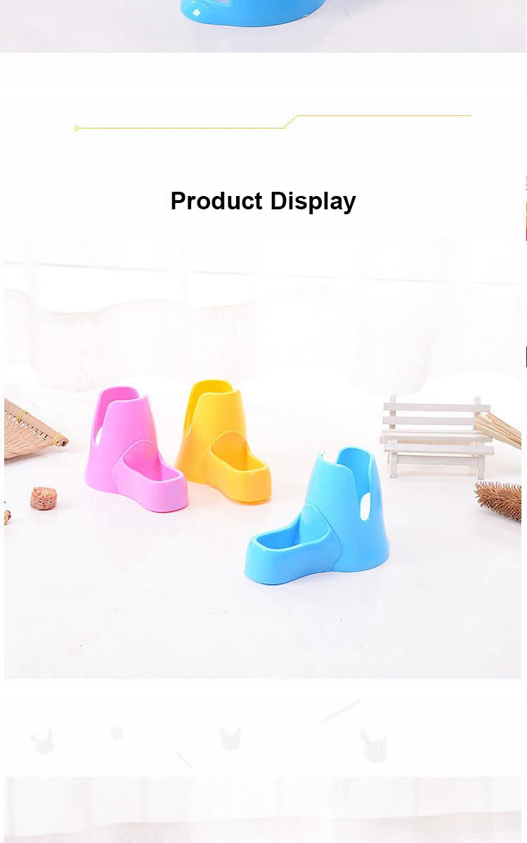 New Pet Hamster Automatic Feeder Small Hedgehog Golden Bear Feeder Water Dispenser Vertical Ball Water Bottle Pet Supplies