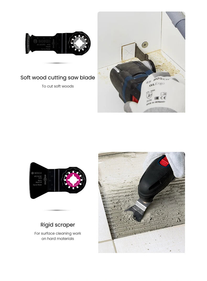 Bosch-Sägeblätter 2025: Starlock Oszillierend Multi-Tool - GOP Series Collection