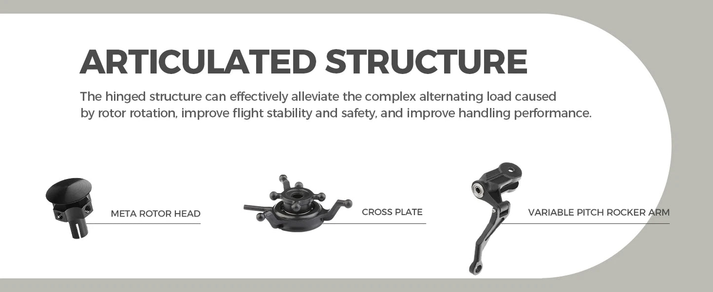 Wltoys K170 RC elicopter UH-60L 4 canale telecomandă elicoptere fără perii cu giroscop și lumină LED durabilă avion jucărie