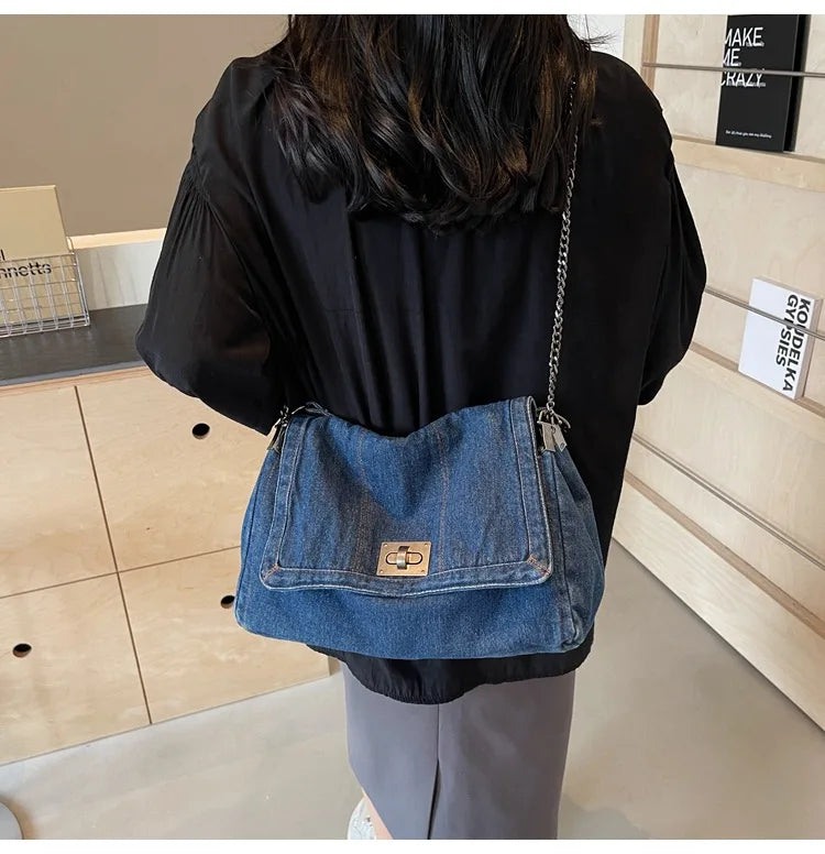Fashionable And Versatile Shoulder Bag Crossbody Bag Commuting Bag College Student Minimalist Casual Tote Bag For Women Flap Bag