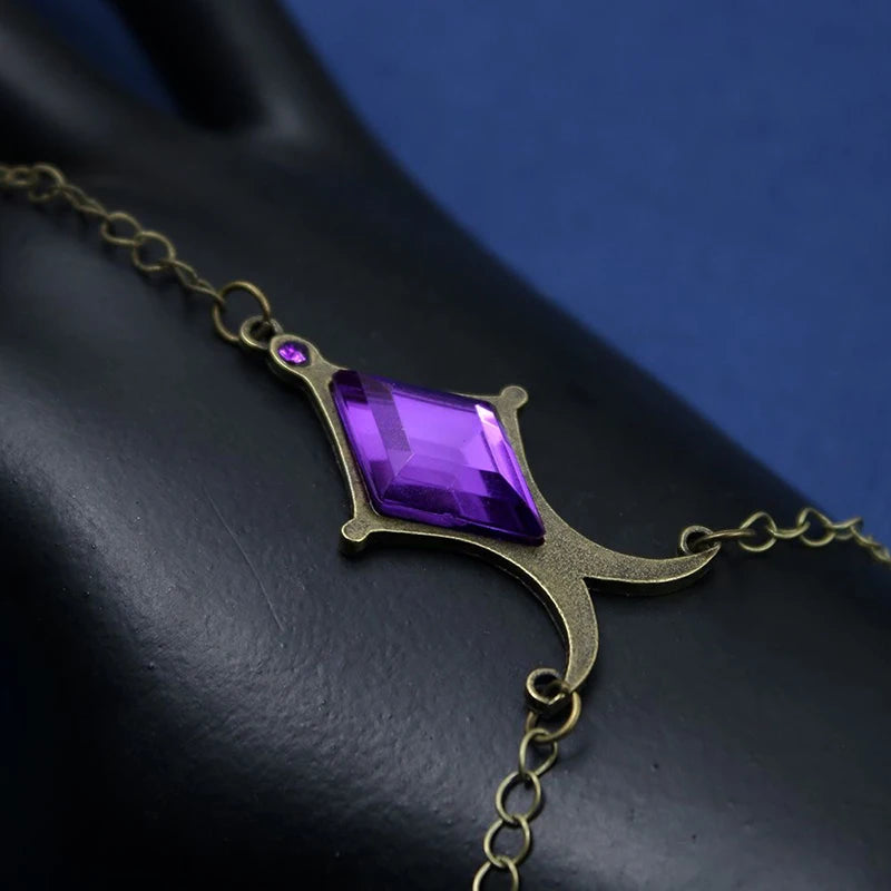 Akemi Homura Bracelet Women Rhinestone Ladies Bangles Bracelets Jewellery Couples Metal Puella Magi Madoka Magica Bague Femme