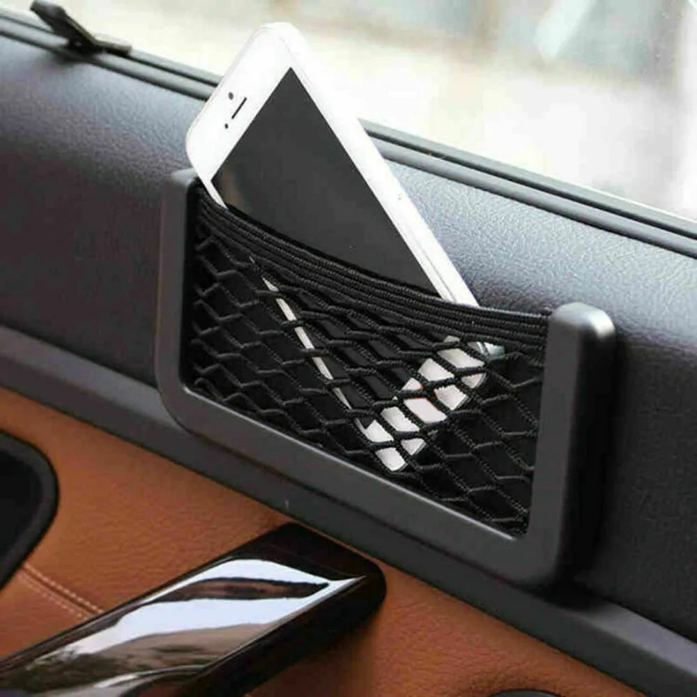 3STK Mesh Netz Tasche Universal Auto - 3er Set 30x20cm