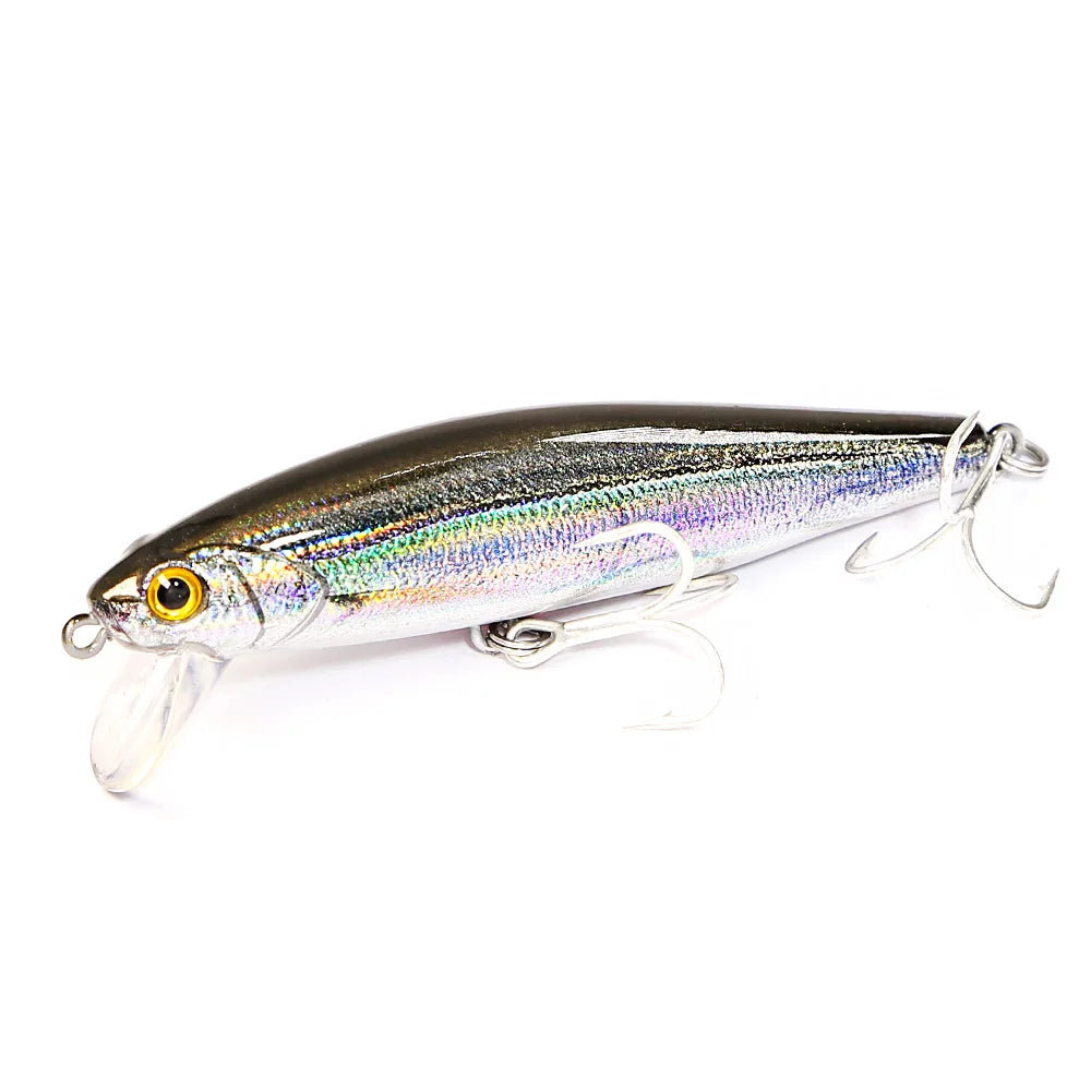 B&U 80mm Sinkender Minnow Hard Lure Jerkbait Salzwasser Langer Wurfabstand Fischköder Meer Künstliche Beute Wobblers Meer Bass