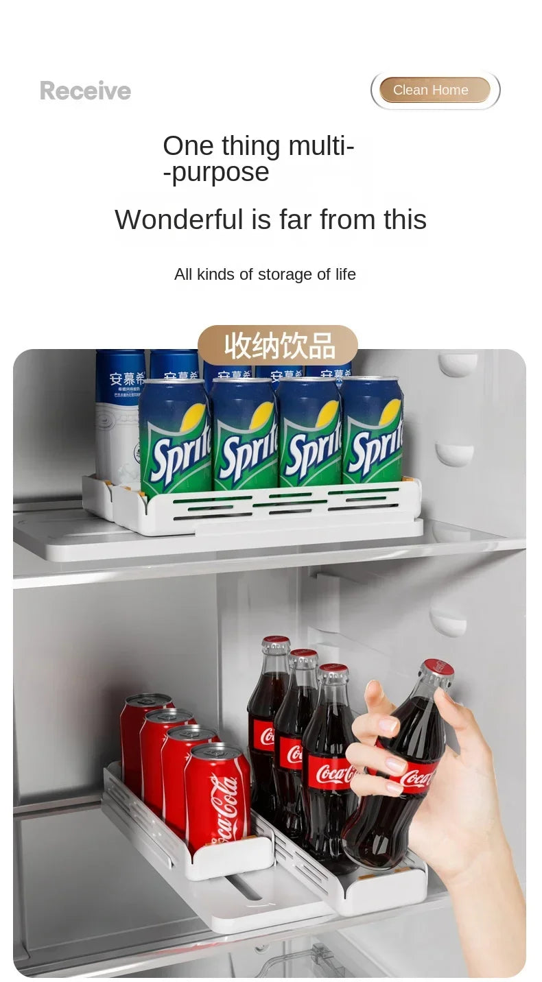 Kitchen Rotating Spice Rack 2 Tier Plastic Seasoning Spice Detachable Jar Storage Rack Pull Out Kitchen Cabinet Organiser