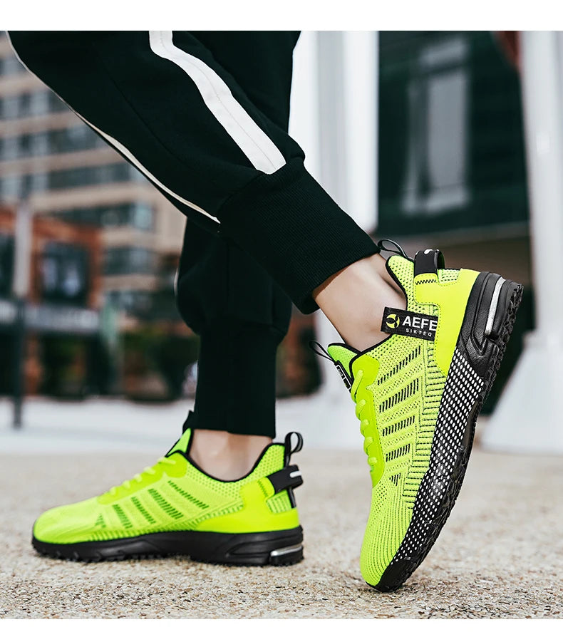 Herren-Laufschuhe 2024: MAEDEF Neue 2024 Männer Laufen Schuhe Atmungsaktiv Outdoor Sport Schuhe Leichtgewicht Sneaker für Männer Komfortabel Athletisch Training Fußbekleidung Kollektion