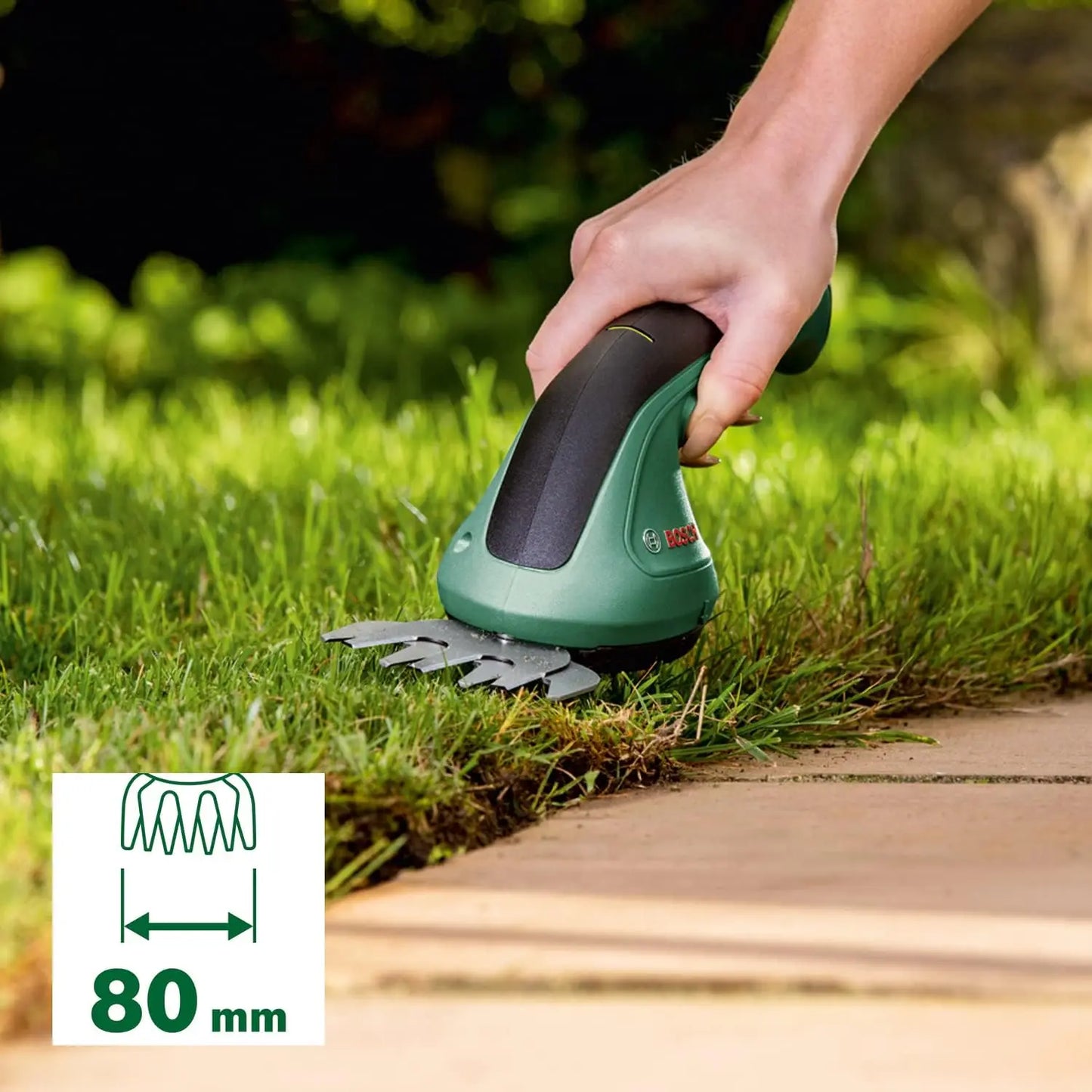 Bosch Elektrisch Hecken Trimmer 2025 - Kabellos Beschneidung Scheren Batterie - Aufladbar Scheren Hecken Schneider Gras Bonsai Strauch Garten Power Werkzeuge