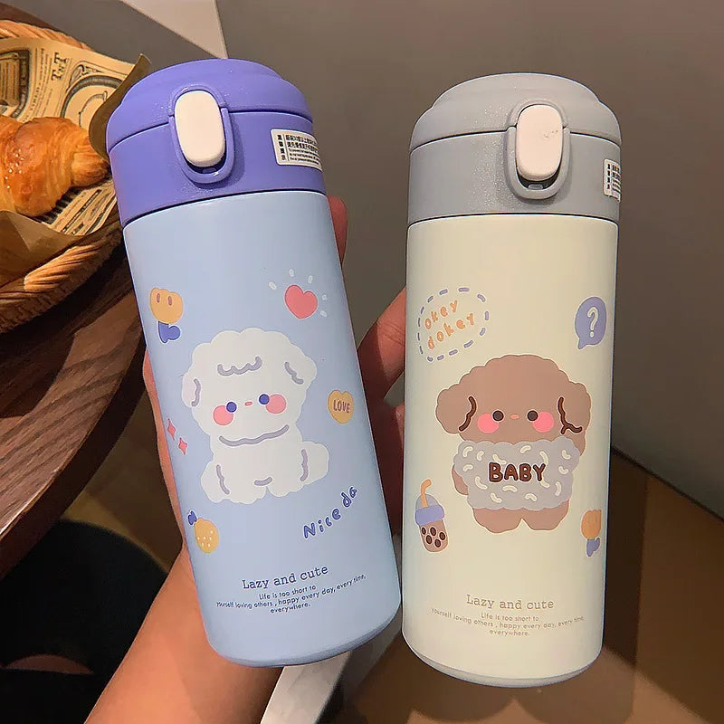 SMHXIANGQIANJIN Thermosflasche Vakuum - 380ml Edelstahl
