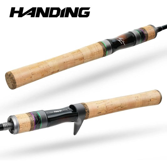 HANDING 78g Magic L Micro BFS Fishing Rod Carbon Fishing Rod Lure Weight 1-8g FUJI® O+A Guide Rings UL/L Casting Rod for Trout