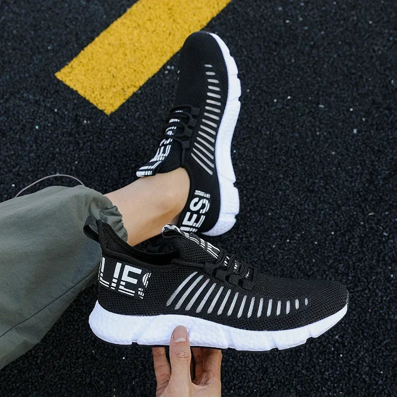 Men's 2024 Summer Sneakers Jogging Fashion Designer Original Sports Shoes Sneakers Lace Up Lightweight Hiking Casual Tenis Shoes