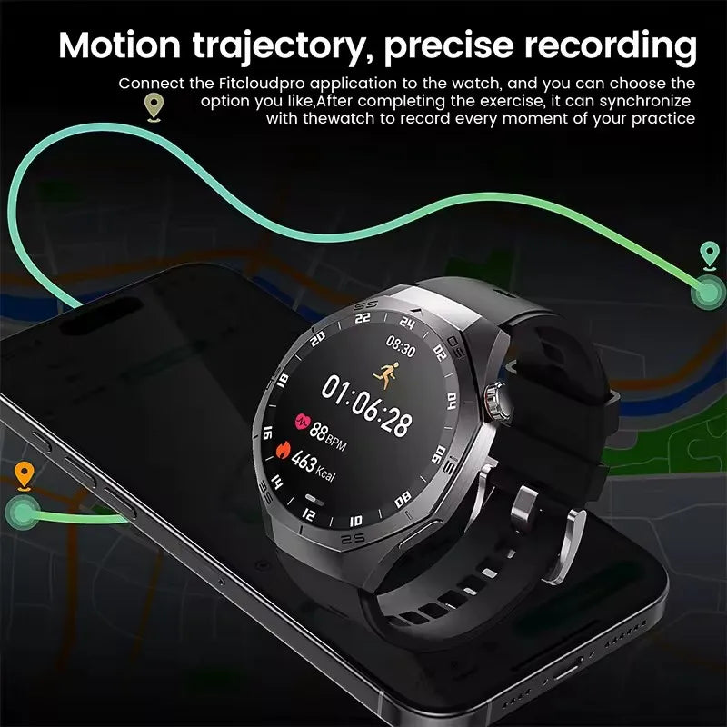 Huawei GT5 Pro AMOLED Display - 1.52 Zoll GPS IP68 Puls