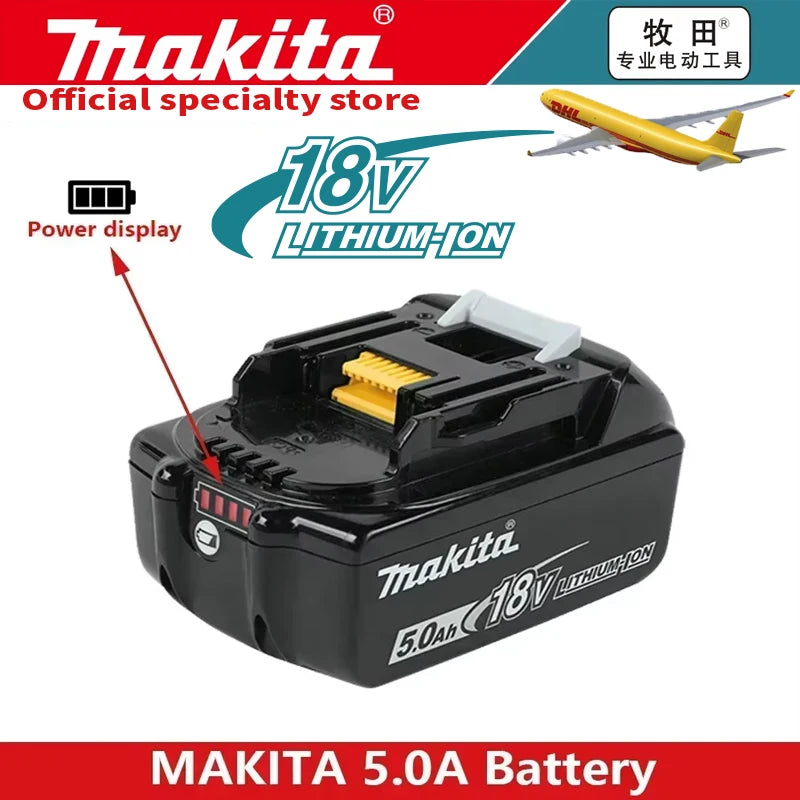 Makita Genuine 18V Battery 6Ah Rechargeable Power Tools Battery 18V makita with LED Li-ion Replacement LXT BL1860B BL1860 BL1850