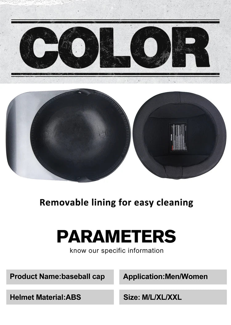 UCHOOSE Baseballkappe Magisch - Akku 1000mAh, Einheitsgr.