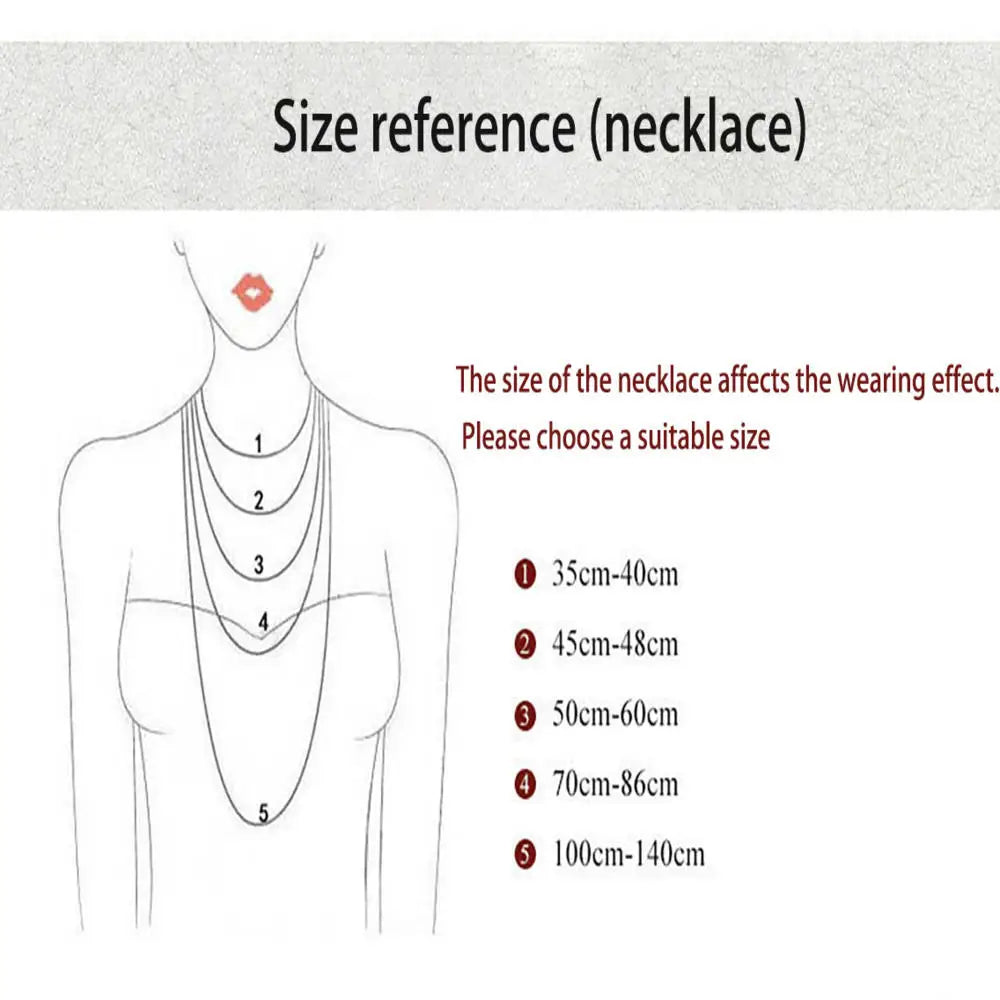 Silver Color Oval Aquamarine Pendant Necklace Ladies Girls Luxury Snake Chain Necklace Fashion Jewelry Gifts For Women New 2024
