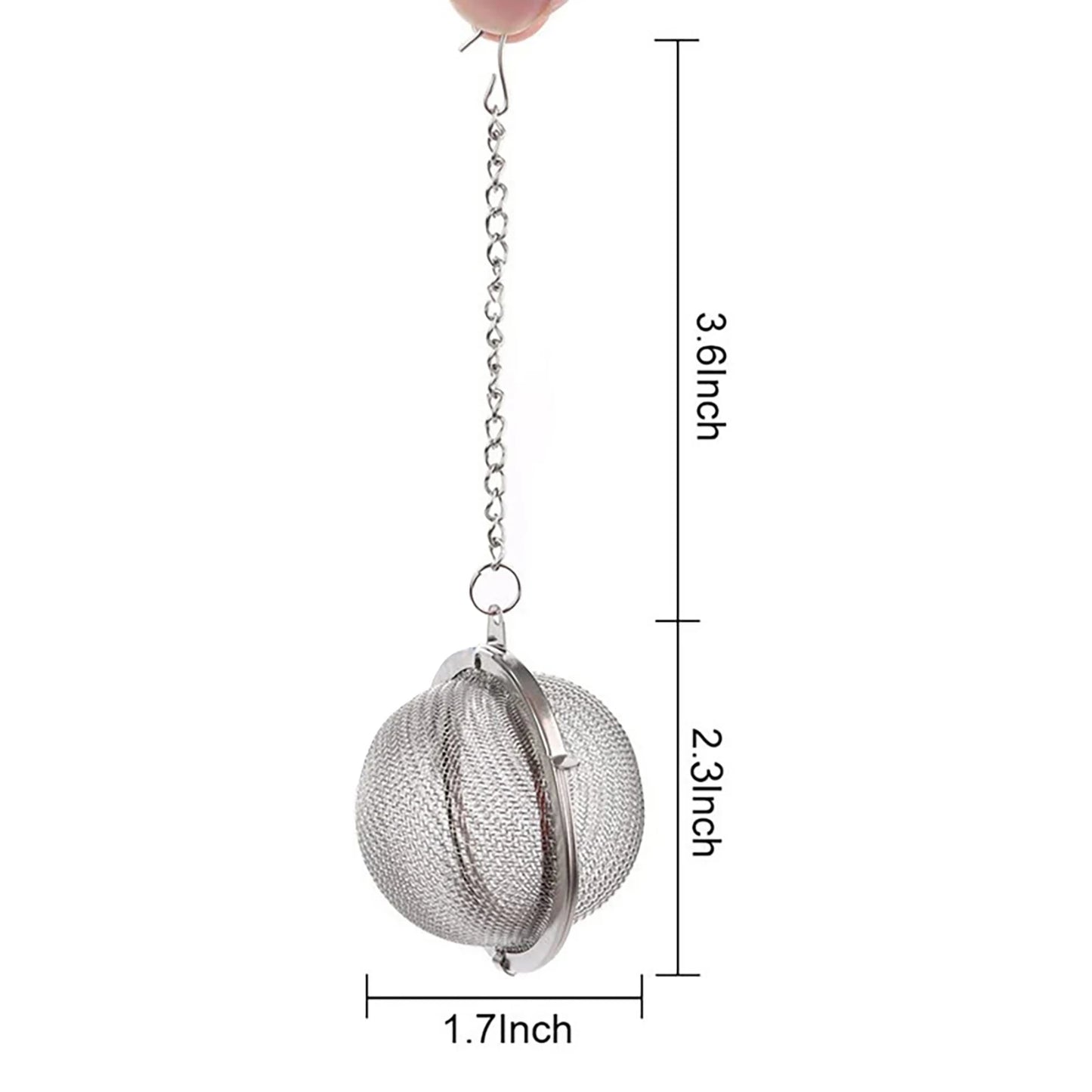 Tee-Sieb 2025: 8-20PCS Edelstahl Spice Tea Ball - Filter Strainer Infuser Sphere Kitchen Tools Collection