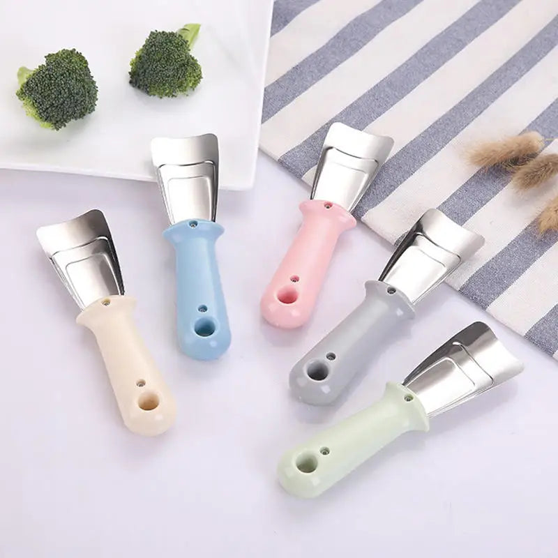 Edelstahl Gefrierschrank Schaber Enteiser Werkzeug Tragbar Kühlschrank Eis Reinigung Schaufel Haushalt Entfrostung Gadget Küche Zubehör