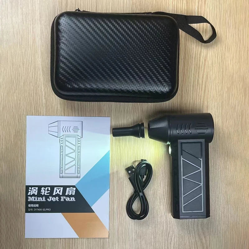 Xiaomi 130000RPM Handheld Brushless Motor 3nd Generation X3 Violent Blower Turbo Jet Fan Wind Speed 52m/s industrial Duct Fan