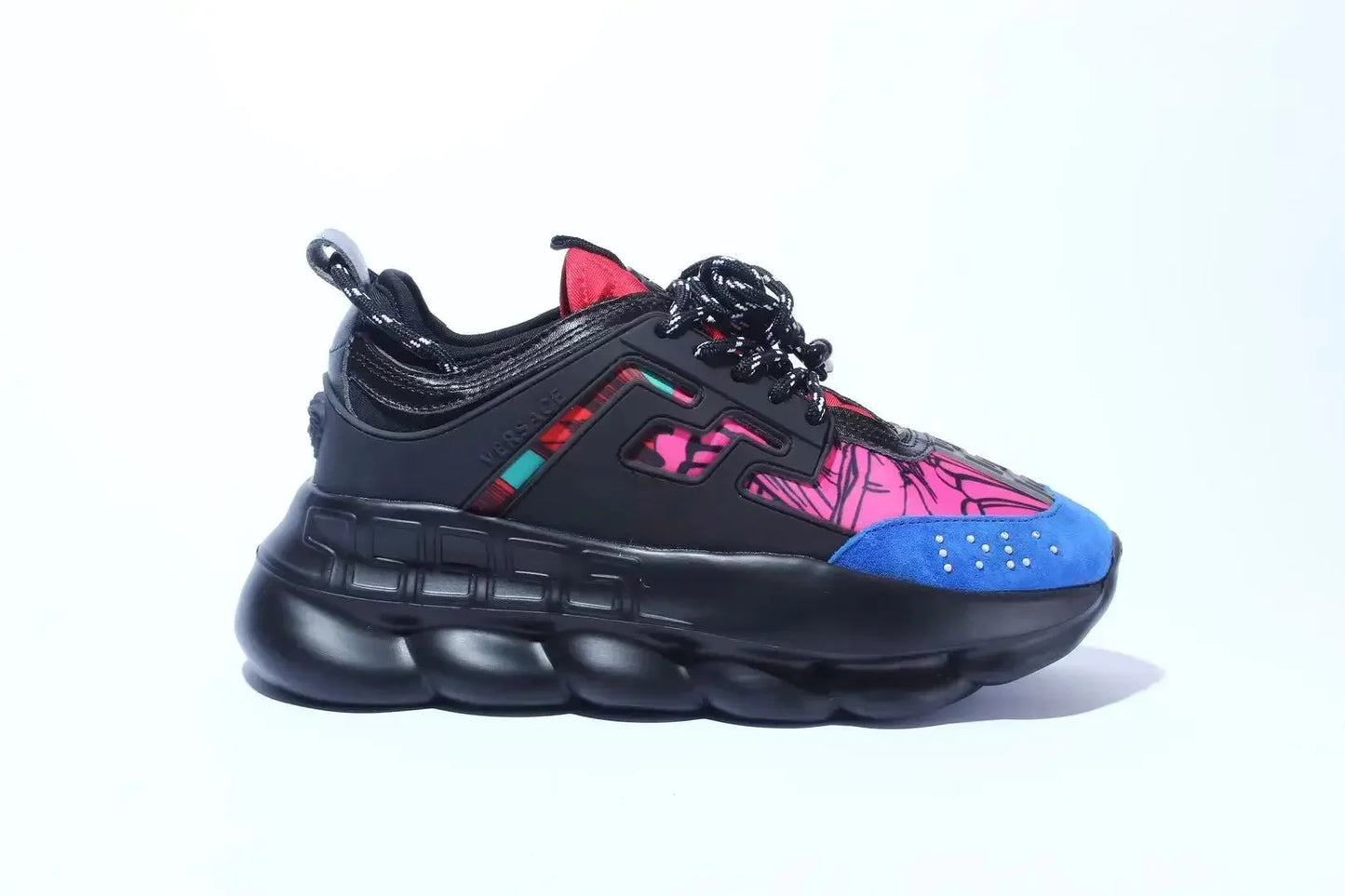 SpeedflyCN Plattform Sneaker Stilvoll Bequem Leicht Robust - Größe Leder Hartplatz