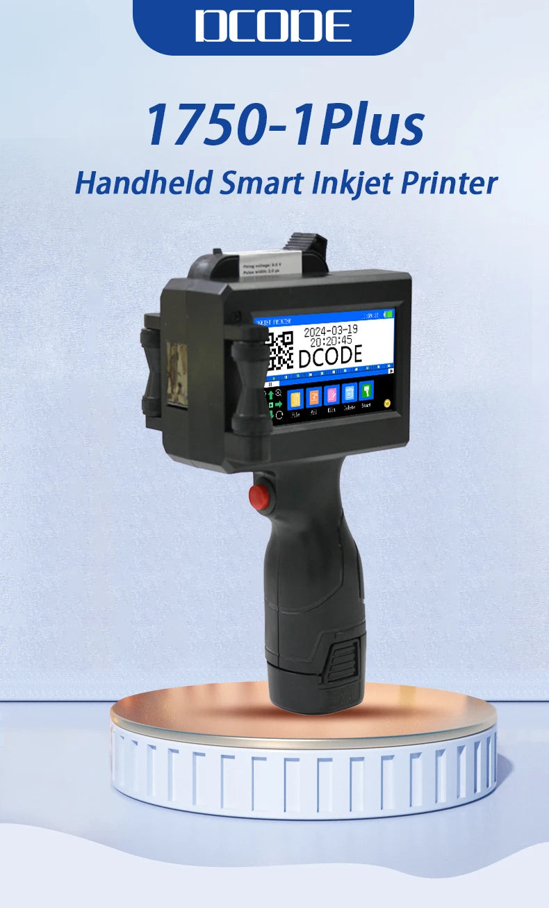 DCODE 1750PLUS-1 Mobil TIJ - 2000mAh 1.4GHz, 25,4mm