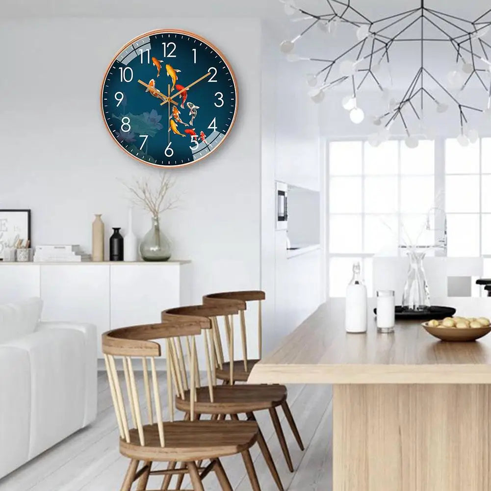 Creative Modern Wall Clocks 3D Acrylic Mirror Sticker For Home Decor Living Room  Digital Clock Quartz Needle Hanging Wall Clock