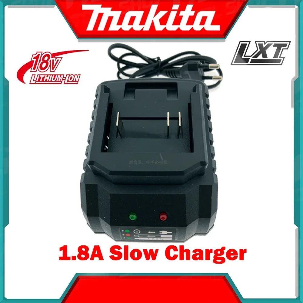 Batería Makita genuina de 18v con cargador de iones de litio recargable para herramienta eléctrica batería Makita de 18 v