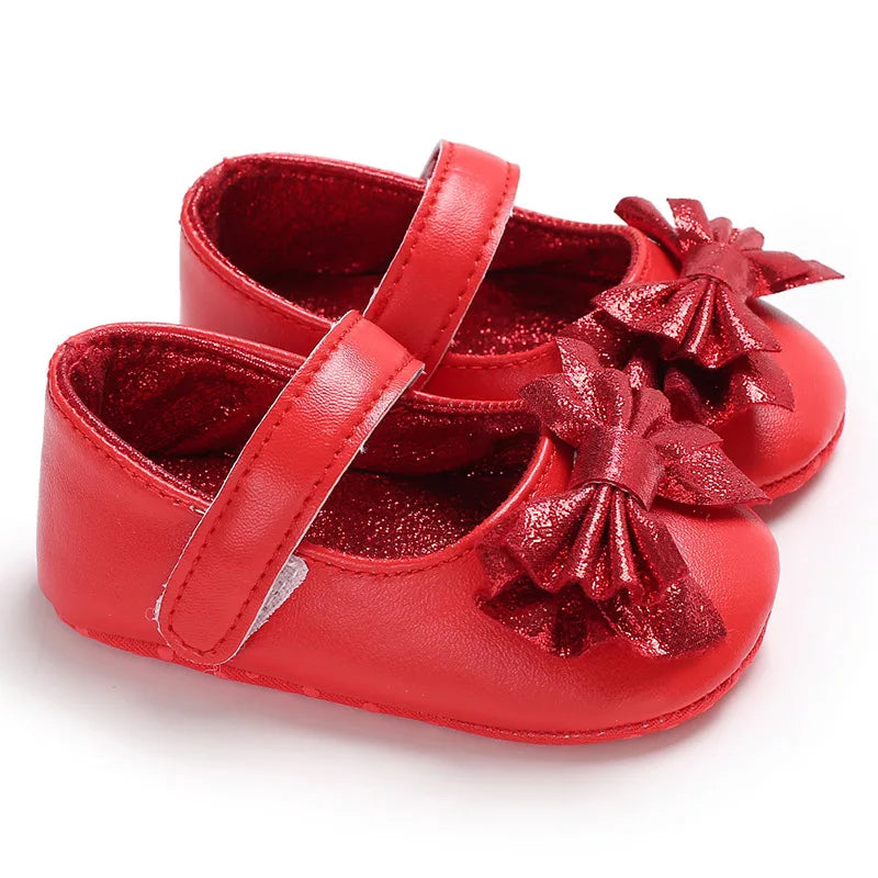 BabyStep Lauflernschuh Schleife - Weiche Sohle 10 Cm