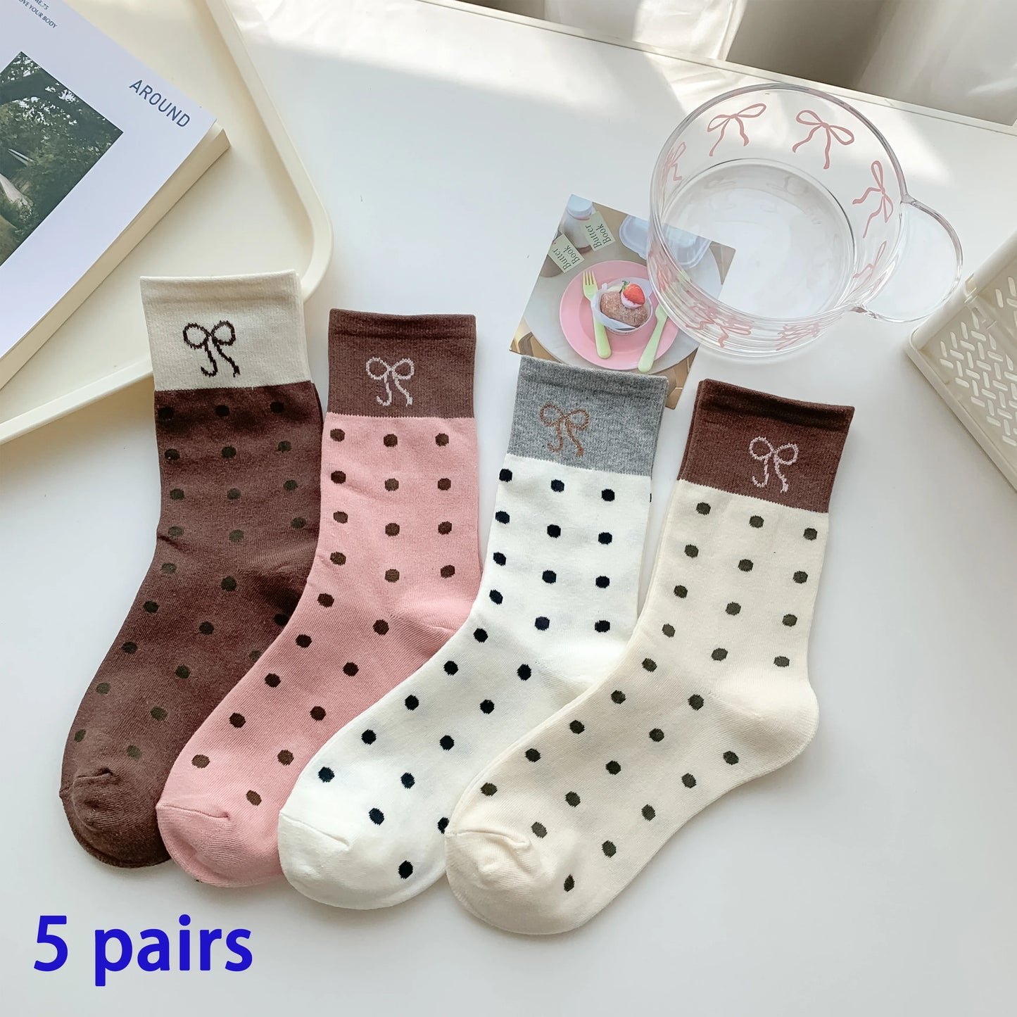 OtherCN 05-8 Unsichtbar No Show Socken - 8 Paar Polyester