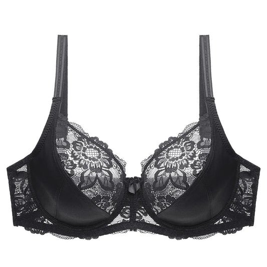 Sutien de damă DAY DAY FUN 2025 - Sutien elegant din dantelă cu armătură, mărimi plus CDE 80-105