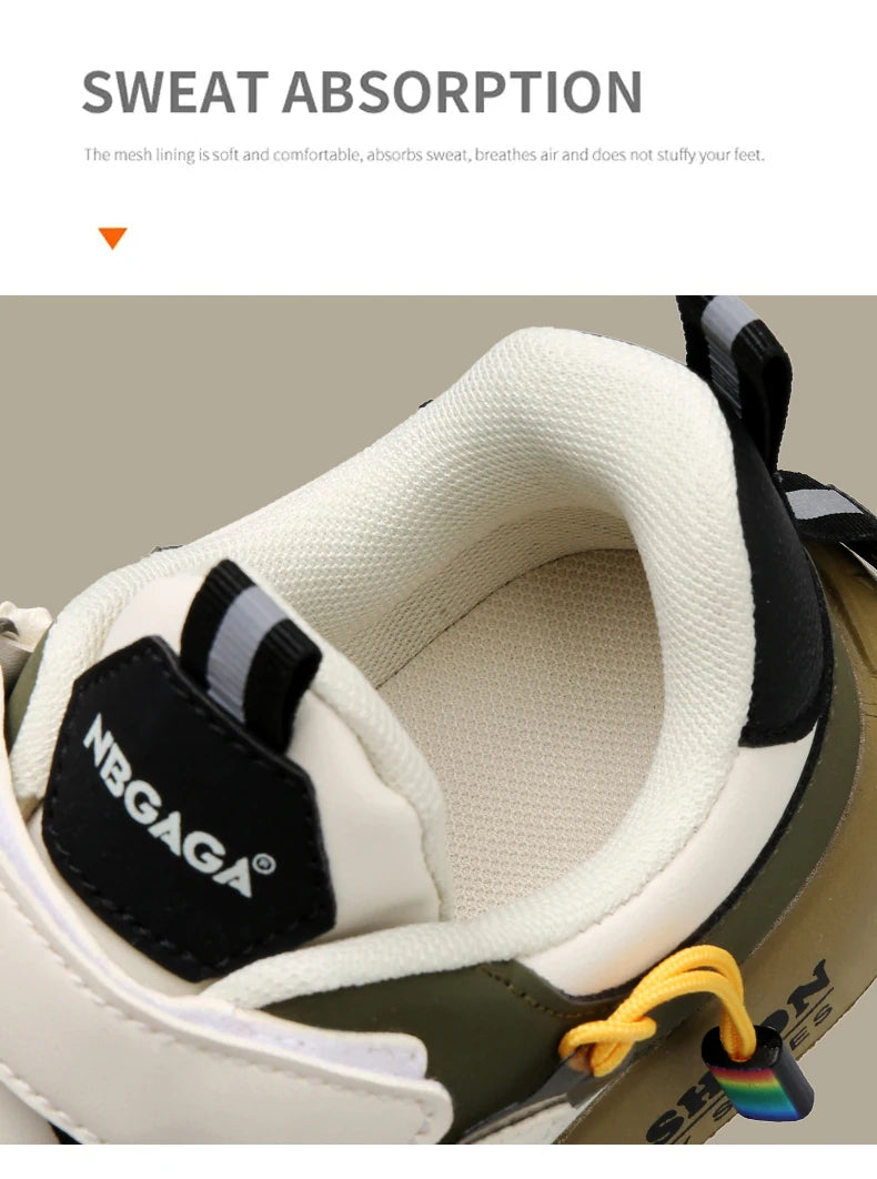 Jungen Mode Skate Schuhe 2025 - Dämpfende Sohle Fußgewölbe-Unterstützung - Plattfuß Casual Sneakers Schulschuhe