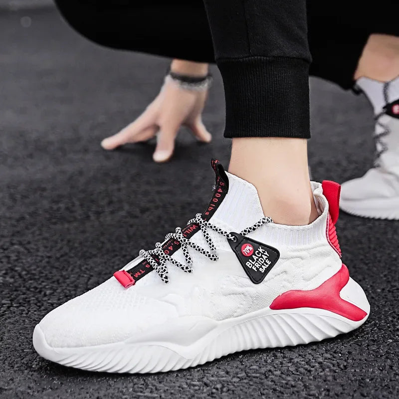 Tenis Men Sneakers Running Mens Casual Shoes Luxury Sneakers Trainer Race Breathable Shoes Fashion Mesh Loafers Shoes for Men