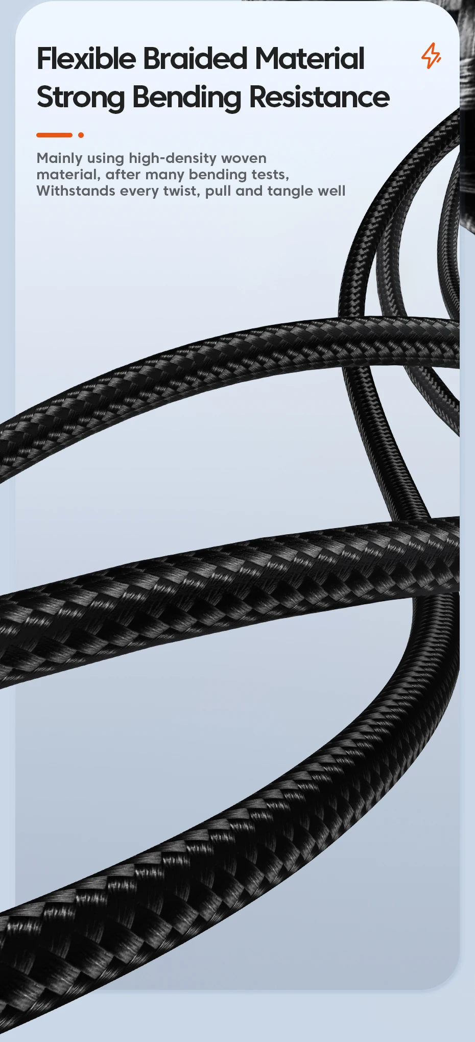 Toocki Typ-C Kabel PD 100W - 5A, USB-C zu USB-C Display