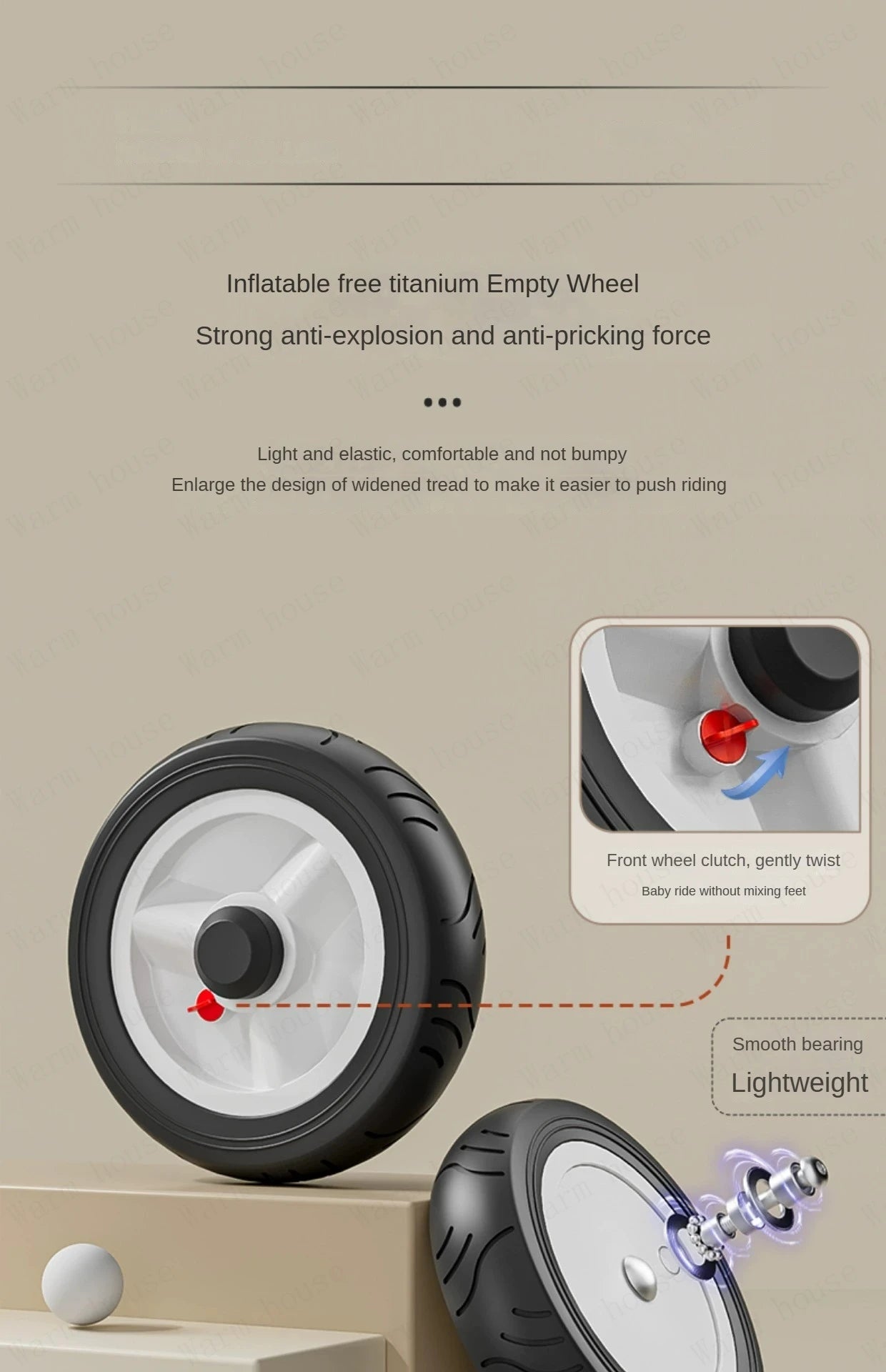 Neues Kindertrikot, Recliner und Sitzender Foldable Portable Stroller, 1-6 Jahre Alt Multifunktionales Kinderfahrrad