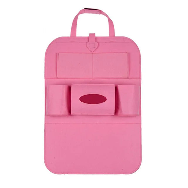 RPXBGUCKARHGH Sitzrücken Organizer - 6 Taschen Filz