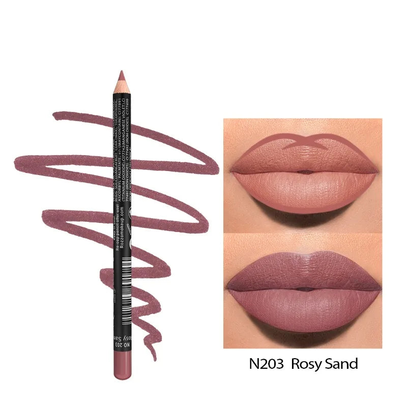 Choice Nude Lipliner Bleistift - 14 Farben Matt Wasserdicht