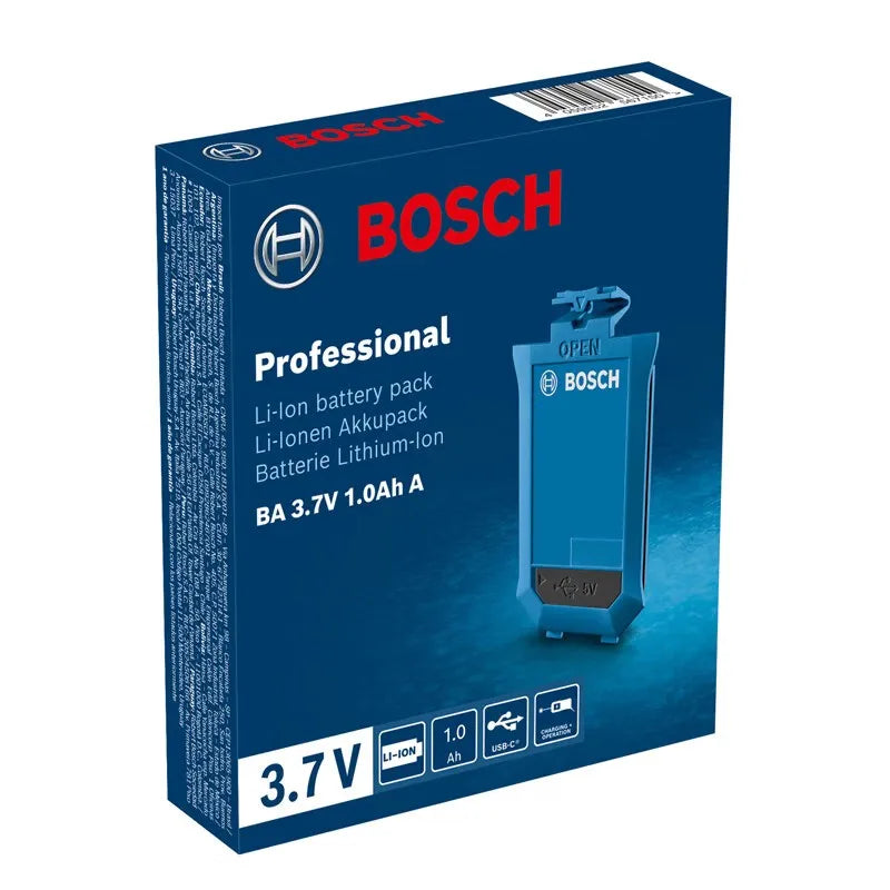 Bosch Laser Range Finder 3.7V Li-ion Battery Type-C Rechargeable Replacement Battery For GLM50-22 GLM50-25 GLM50-27 GLM50-23