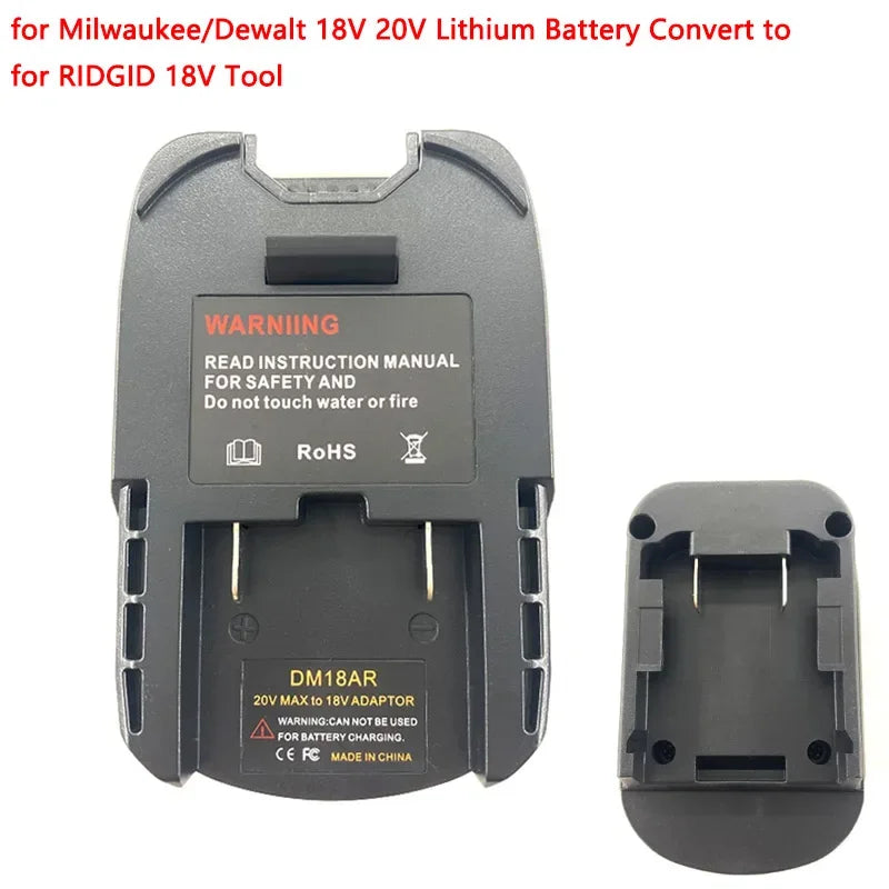 Battery Adapter Converter For Makita To RIDGID AEG,For Ridgid / AEG To Makita ,For Ridgid/AEG To Milwaukee Power Tool Use