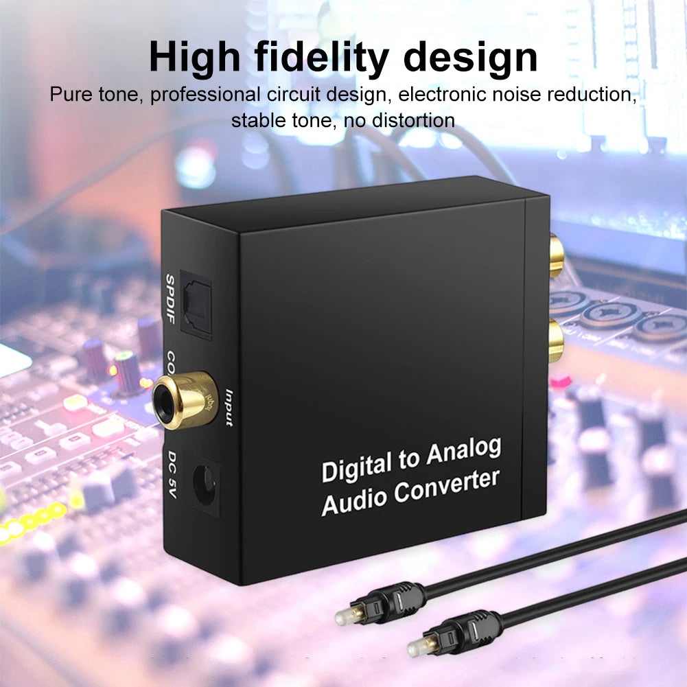 Audio-Konverter 2025: 192KHz Digital To Analog Converter Coaxial SPDIF RCA 3.5mm Optical DAC Decoder Collection