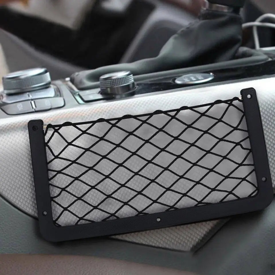 Organizator plasă pentru bancheta spate auto DUTRIEUX - 35x18cm, pachet de 3