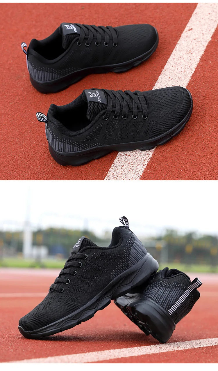 Hot Sneakers Shoes for Women Soft Flat Casual Shoes 2025 Spring Summer Light Breathable Mesh Sneakers Walking New Ladies Shoes