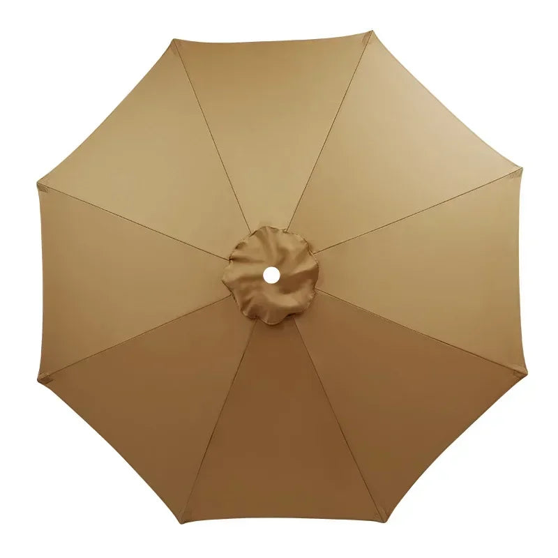 Sonnenschirm-Bezug 2025: 2/2.7/3m UV-Schutz Parasol Sonnenschutz Schirm-Bezug - Wasserdicht Garten Strand Ersatzbezug 6/8 Streben
