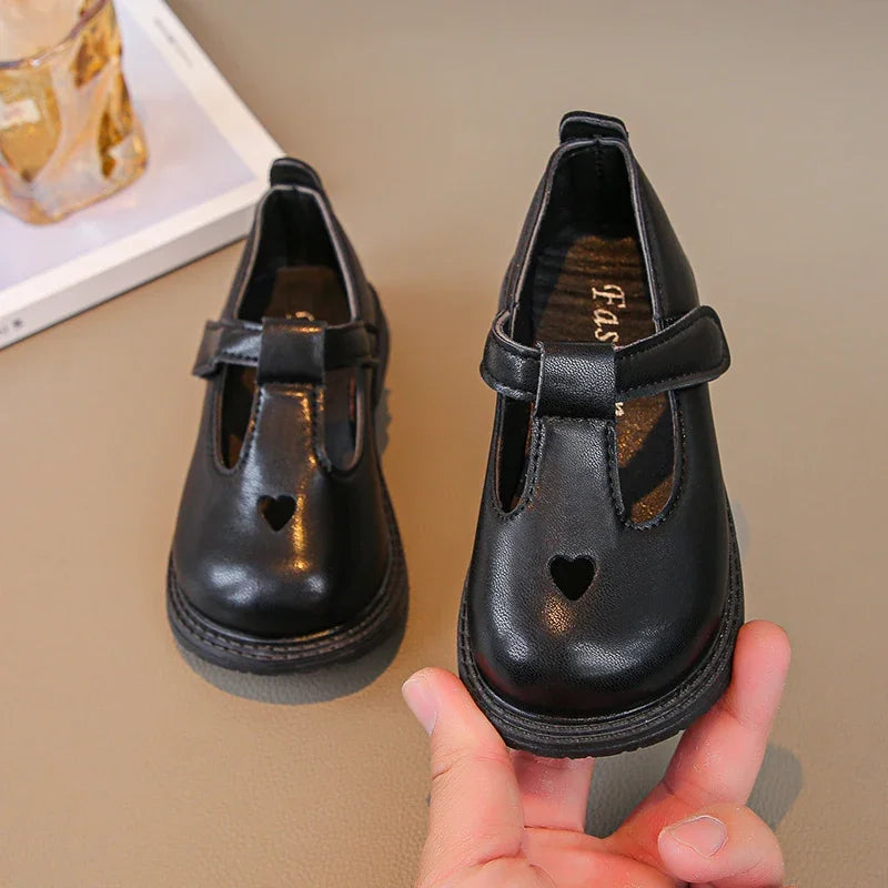 Lina Prinzessin Lederschuhe T-Riemen - Größe 20-27 Weich