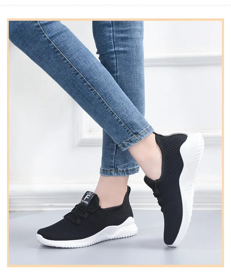 Choice Summer Atmungsaktiv - Plateau 4cm Mesh Gr 36-41