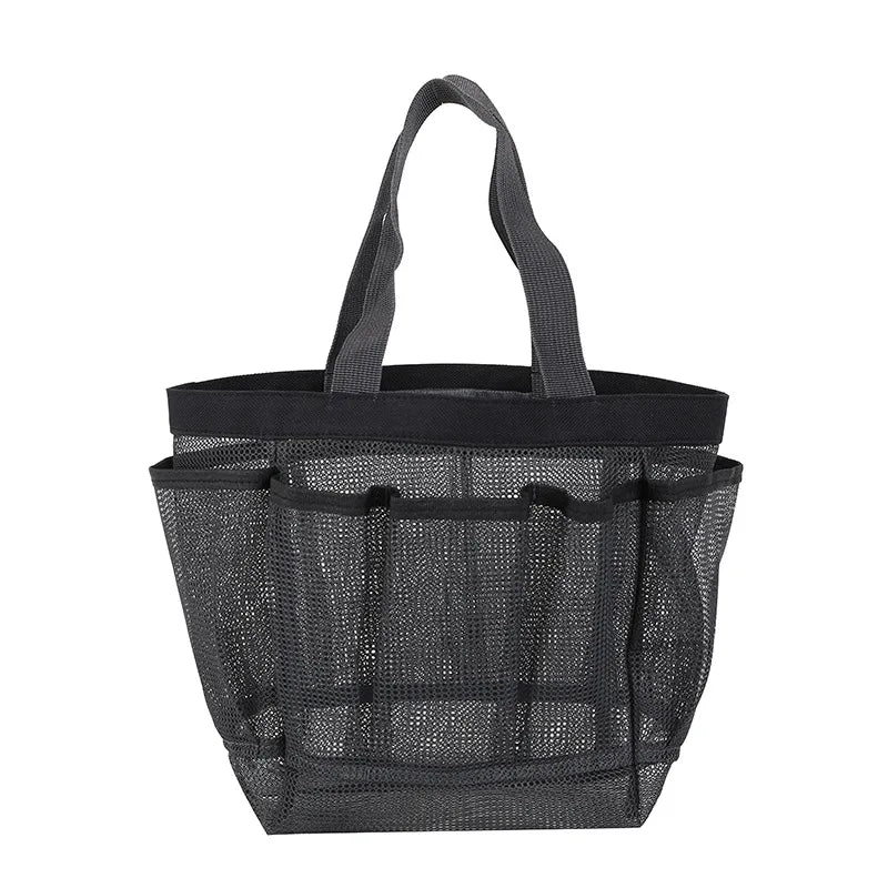 Strand-Tasche 2025: Large Mesh Beach Tote Bag Vacation Beach Toy Bag Swimming Bag Packable for Beach Pool Trip & Vacation Collection