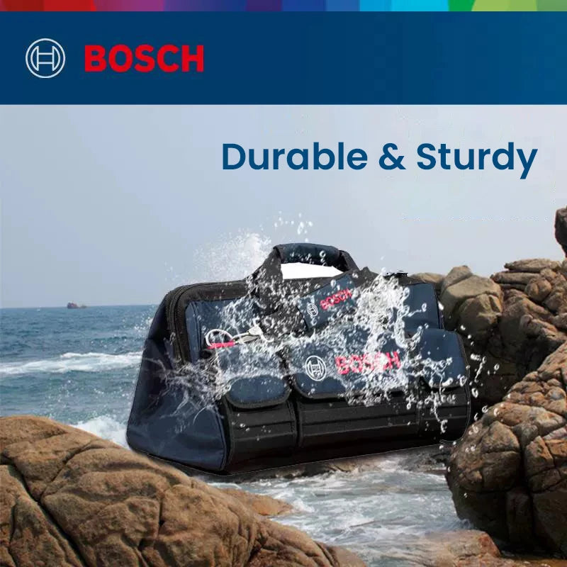 Bosch T-Tasche Canvas Werkzeugtasche Verschleißfest Installation Tragbar Elektriker Spezial Wartung Werkzeug Aufbewahrung Toolkit Tasche