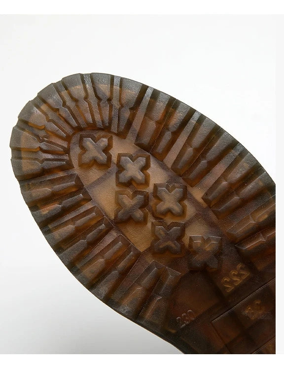 Frauen Flache Casual Loafers Schuhe 2025 - Damen Flach Fashion Vintage Britisch Leder - Oxford Loafers Fashion Designer Leder Slip On Schuhe