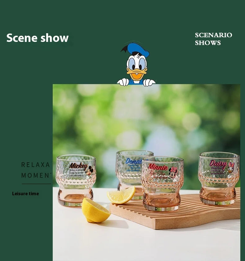 Glas Becher Geschenkbox Getränke Becher Hammer Muster Retro Trink Becher Hohe Beauty Saft Becher Mode Transparent Becher Anime Peripheral