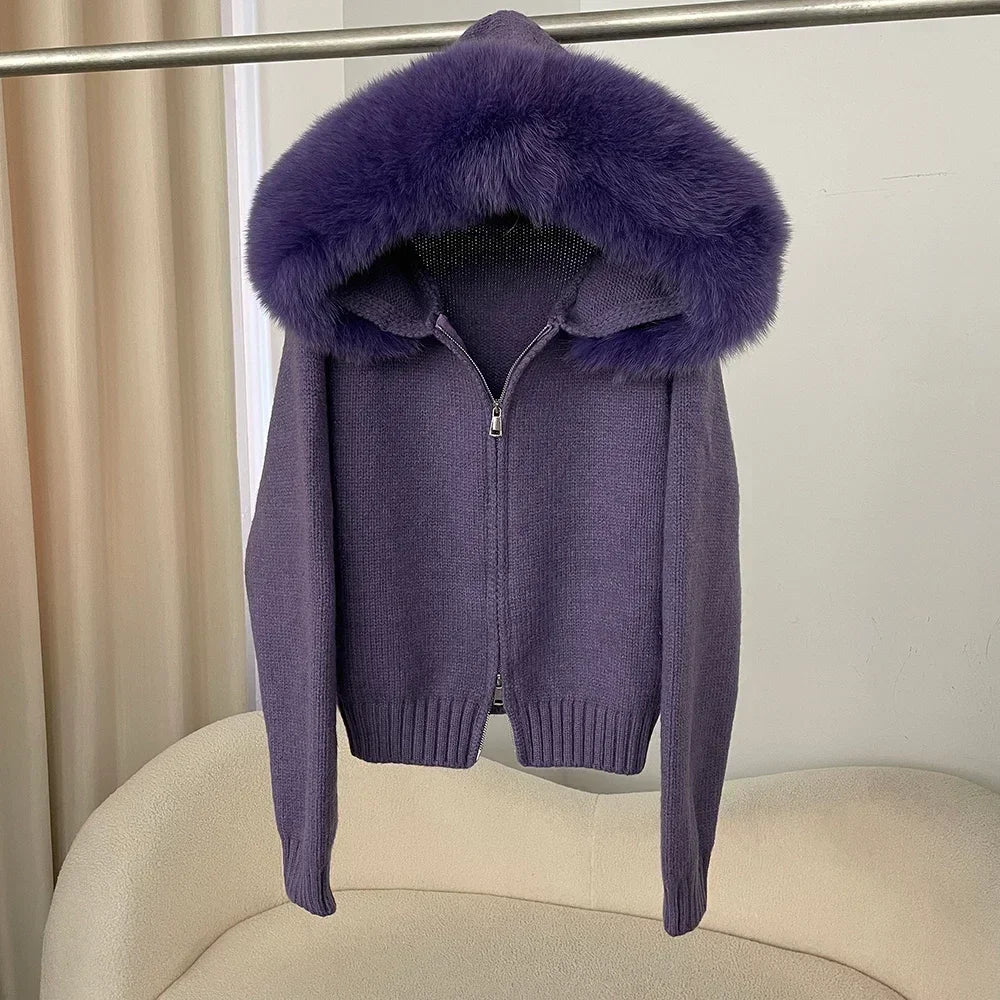 Cardigan cu glugă CN Zhejiang - Mărime M, Greutate >320 g/m²