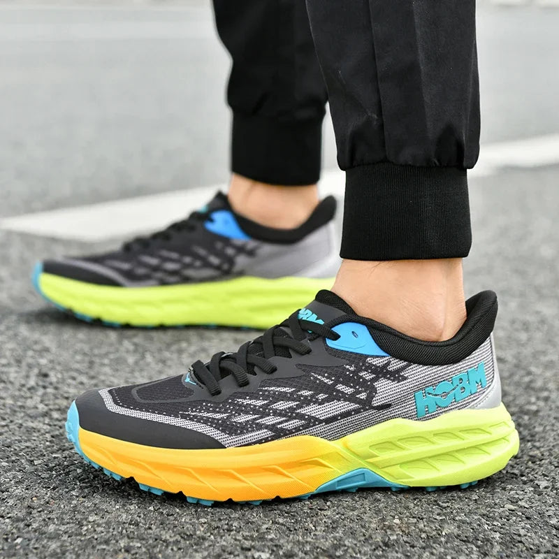 Sneakers Men Running Shoes Casual Marathon Breathable Lightweight Comfortable Outdoors Athletic Nonskid Walking Shoes for Men